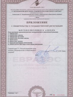 2015.03.25 Сестрорецк - Приложение к сертификату, Профили поливинилхлоридные системы Rehau.