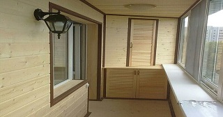 Отделка балкона под ключ Сестрорецк, цена от 5781 руб.